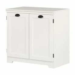 Flash Sale 😍 Prairie 2-Door Storage Cabinet Pure White South Shore ❤️