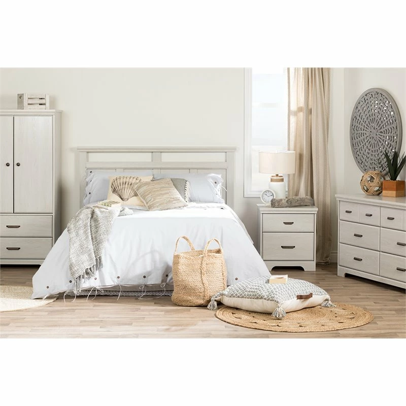 Outlet π Pemberly Row Traditional 2 Drawer Door Armoire In Winter Oak β¨ 8 Outlet π Pemberly Row Traditional 2 Drawer Door Armoire In Winter Oak β¨ - Image 6
