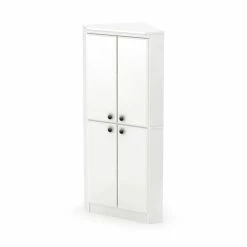 Living Room Sales Shop 34 Brand new ๐ Pemberly Row Contemporary Armoire In Pure White ๐