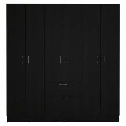 Top 10 ๐ Atlin Designs Modern 6-Door Wood Bedroom Armoire In Black Wenge โญ