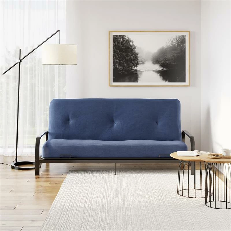 Discount 🎉 DHP Carson 8 Inch Thermobonded Futon Mattress Full Size In Blue 🔥 6 Discount 🎉 DHP Carson 8 Inch Thermobonded Futon Mattress Full Size In Blue 🔥 - Image 4
