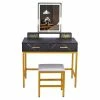 Cheap β Alexent LED Wood Makeup Vanity Desk Set With Rectangle Mirror In Marble Black β€οΈ 2 Cheap β Alexent LED Wood Makeup Vanity Desk Set With Rectangle Mirror In Marble Black β€οΈ -Living Room Sales Shop 2517313 L