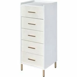 Brand new 🥰 ACME Furniture ACME Myles Jewelry Armoire In White & Gold Finish 🤩