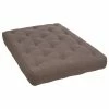 Brand new 😀 Wolf Comfort Supreme 75x54" Fabric Full Futon Mattress In Antelope Brown 🛒