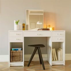Top 10 π Boahaus Christina 5-Drawer Modern Wood Vanity With Mirror Top In White β€οΈ 8 Top 10 π Boahaus Christina 5-Drawer Modern Wood Vanity With Mirror Top In White β€οΈ -Living Room Sales Shop 2553011 2 L