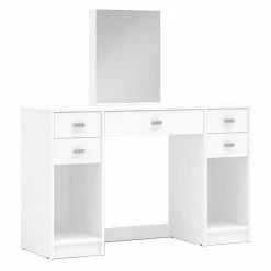 Top 10 🌟 Boahaus Christina 5-Drawer Modern Wood Vanity With Mirror Top In White ❤️