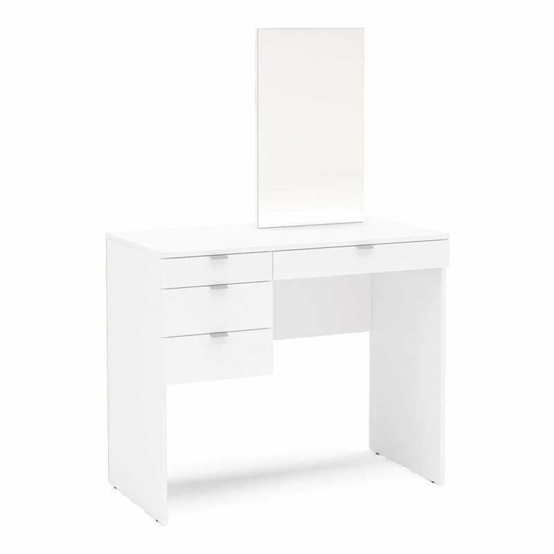 Wholesale ๐คฉ Boahaus Maia 4-Drawer Modern Wood ๐ Dressing Table With Mirror In White ๐ 3 Wholesale ๐คฉ Boahaus Maia 4-Drawer Modern Wood ๐ Dressing Table With Mirror In White ๐