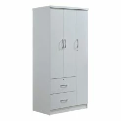 Best Sale π Boahaus Frankfurt Armoire (White) π―
