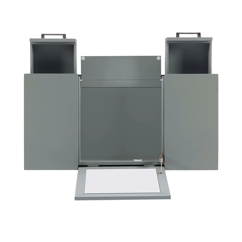 Deals ✔️ Linon Ashby Wood Bedroom Vanity In Gray ✨ 13 Deals ✔️ Linon Ashby Wood Bedroom Vanity In Gray ✨ - Image 11