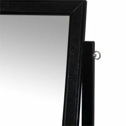 Hot Sale π Bowery Hill Wood Vanity Set With Stool And Mirror In Galaxy Black π 24 Hot Sale π Bowery Hill Wood Vanity Set With Stool And Mirror In Galaxy Black π -Living Room Sales Shop 2561462 6 L