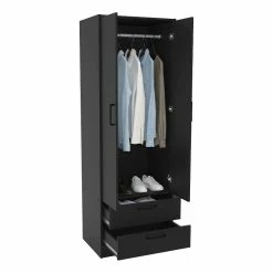 Coupon ๐งจ Boahaus Postdam Armoire (Black) ๐