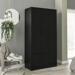 Hot Sale ๐ Boahaus Koblenz Armoire (Black) ๐ฏ 7 Hot Sale ๐ Boahaus Koblenz Armoire (Black) ๐ฏ -Living Room Sales Shop 2563971 2 L