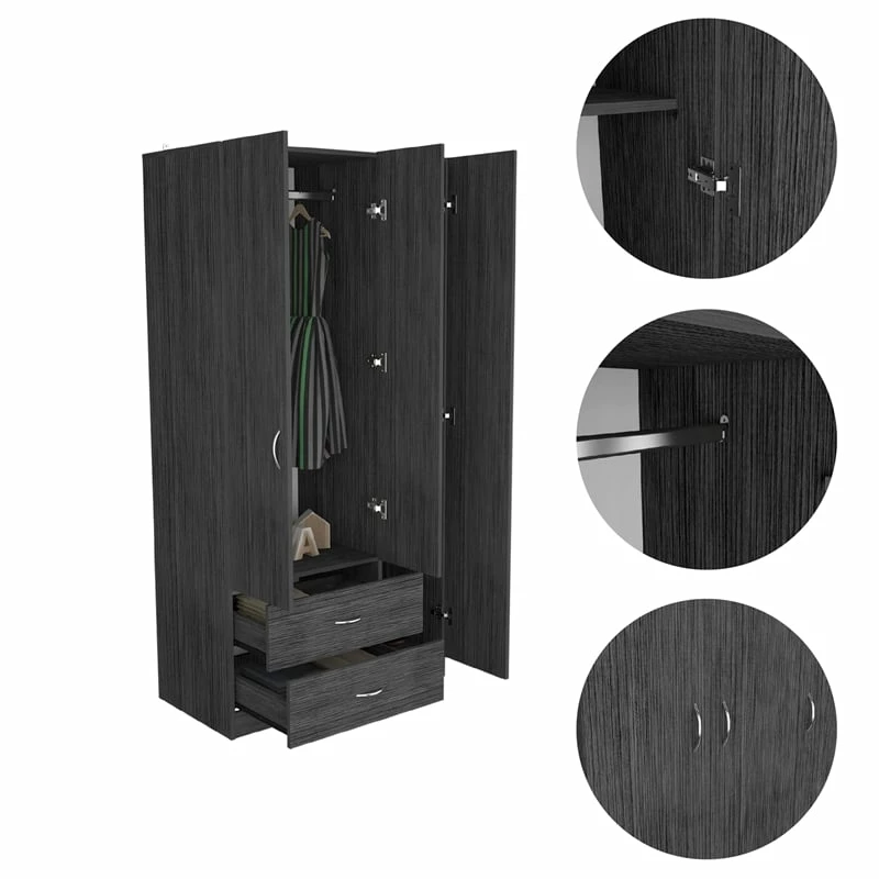 Best deal ๐ฅฐ Boahaus Dortmund Armoire (Beige) ๐ 7 Best deal ๐ฅฐ Boahaus Dortmund Armoire (Beige) ๐ - Image 5