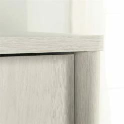 Promo ✔️ Sauder Dover Edge Engineered Wood Armoire In Glacier Oak Finish 🥰 -Living Room Sales Shop 2570421 5 L