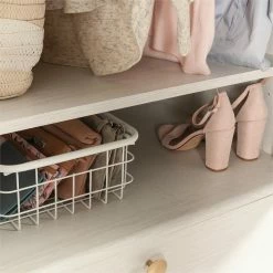 Promo ✔️ Sauder Dover Edge Engineered Wood Armoire In Glacier Oak Finish 🥰 -Living Room Sales Shop 2570421 8 L