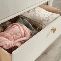 Promo ✔️ Sauder Dover Edge Engineered Wood Armoire In Glacier Oak Finish 🥰 -Living Room Sales Shop 2570421 9 L