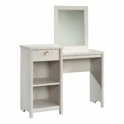 Brand new π€© Sauder Dover Edge Engineered Wood Bedroom Vanity In Glacier Oak Finish π§¨