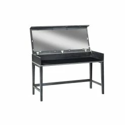 Cheapest π Martin Svensson Home Memphis Slate Gray Vanity And Stool π 13 Cheapest π Martin Svensson Home Memphis Slate Gray Vanity And Stool π -Living Room Sales Shop 2570504 2 L