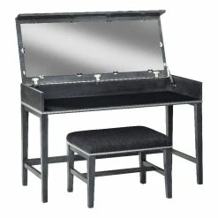 Cheapest π Martin Svensson Home Memphis Slate Gray Vanity And Stool π