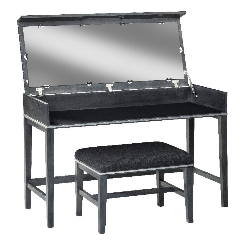 Cheapest π Martin Svensson Home Memphis Slate Gray Vanity And Stool π 3 Cheapest π Martin Svensson Home Memphis Slate Gray Vanity And Stool π