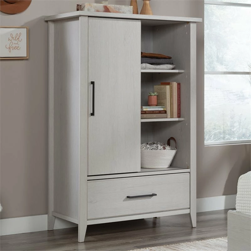 Flash Sale π Pemberly Row Engineered Wood Armoire With Sliding Door In Glacier Oak β 16 Flash Sale π Pemberly Row Engineered Wood Armoire With Sliding Door In Glacier Oak β - Image 14