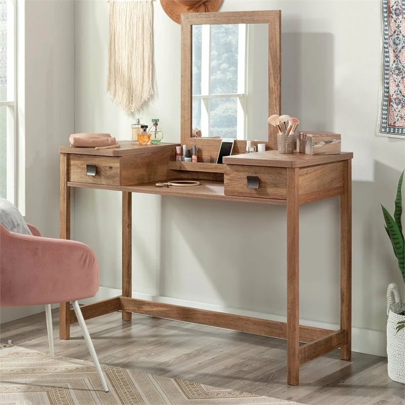 Deals π Pemberly Row Engineered Wood Bedroom Vanity In Sindoori Mango β¨ 4 Deals π Pemberly Row Engineered Wood Bedroom Vanity In Sindoori Mango β¨ - Image 2