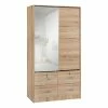 Best Pirce ๐ Better Home Products Sarah Double Sliding Door Armoire With Mirror Natural Oak ๐ 2 Best Pirce ๐ Better Home Products Sarah Double Sliding Door Armoire With Mirror Natural Oak ๐ -Living Room Sales Shop 2601629 L