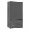 Brand new π Better Home Products Sarah Modern Wood Double Sliding Door Armoire In Dark Gray β 1 Brand new π Better Home Products Sarah Modern Wood Double Sliding Door Armoire In Dark Gray β -Living Room Sales Shop 2601698 L