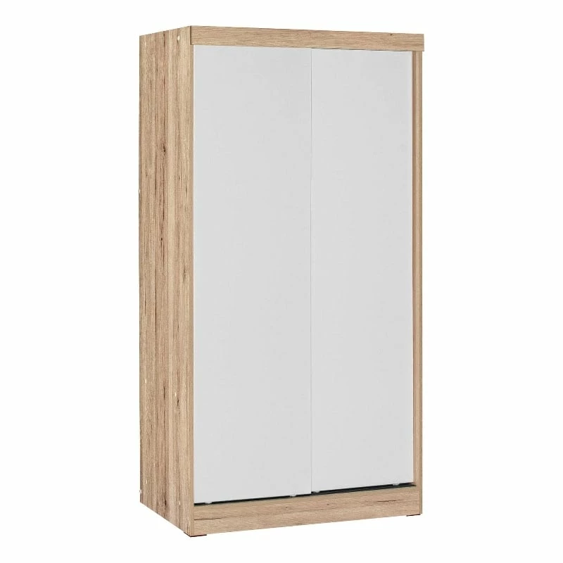 Budget π Better Home Products Modern Wood Double Sliding Door Wardrobe β€οΈ 3 Budget π Better Home Products Modern Wood Double Sliding Door Wardrobe β€οΈ