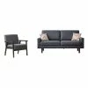 Coupon π₯° Lilola Home Bahamas Dark Gray Linen Fabric Sofa And Chair Set With 2 Throw Pillows π 1 Coupon π₯° Lilola Home Bahamas Dark Gray Linen Fabric Sofa And Chair Set With 2 Throw Pillows π -Living Room Sales Shop 2625627 L