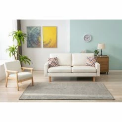 Flash Sale 💯 Lilola Home Bahamas Beige Linen Fabric Sofa And Chair Set With 2 Throw Pillows ⌛ 9 Flash Sale 💯 Lilola Home Bahamas Beige Linen Fabric Sofa And Chair Set With 2 Throw Pillows ⌛ -Living Room Sales Shop 2625629 1 L