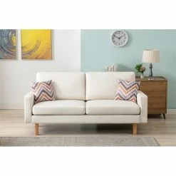 Flash Sale 💯 Lilola Home Bahamas Beige Linen Fabric Sofa And Chair Set With 2 Throw Pillows ⌛ 8 Flash Sale 💯 Lilola Home Bahamas Beige Linen Fabric Sofa And Chair Set With 2 Throw Pillows ⌛ -Living Room Sales Shop 2625629 2 L