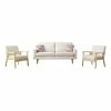 Budget ๐ Lilola Home Bahamas Beige Linen Fabric Sofa And 2 Chairs With 2 Throw Pillows โ 2 Budget ๐ Lilola Home Bahamas Beige Linen Fabric Sofa And 2 Chairs With 2 Throw Pillows โ -Living Room Sales Shop 2625632 L