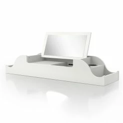 Promo ๐ Furniture Of America Elm Wood Wall Mounted Makeup Vanity In White ๐ 24 Promo ๐ Furniture Of America Elm Wood Wall Mounted Makeup Vanity In White ๐ -Living Room Sales Shop 2628573 2 L