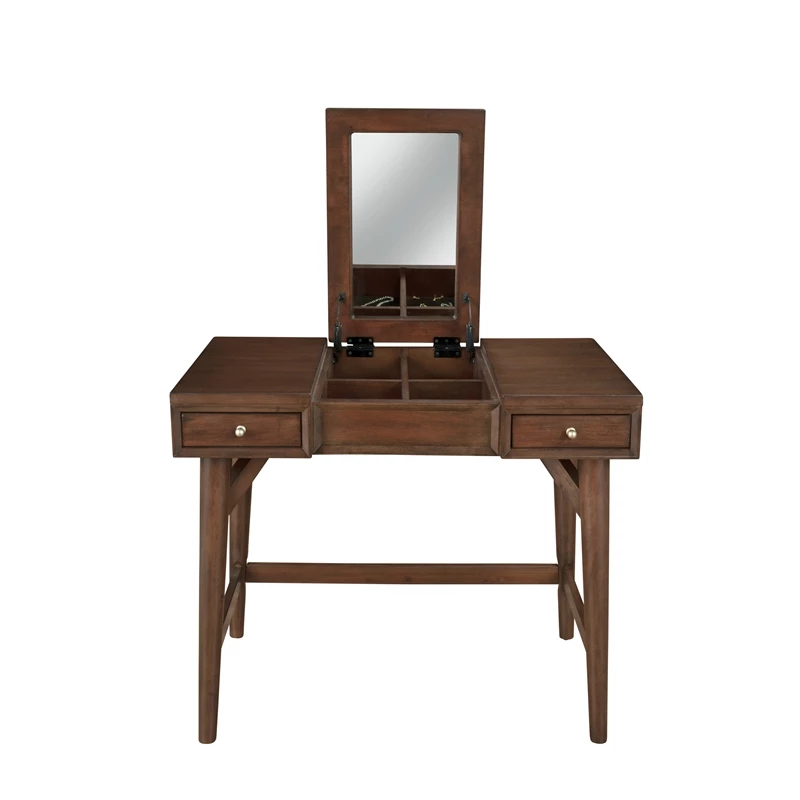 Wholesale ๐ Alpine Furniture Flynn Bedroom Vanity In Walnut ๐ 8 Wholesale ๐ Alpine Furniture Flynn Bedroom Vanity In Walnut ๐ - Image 6