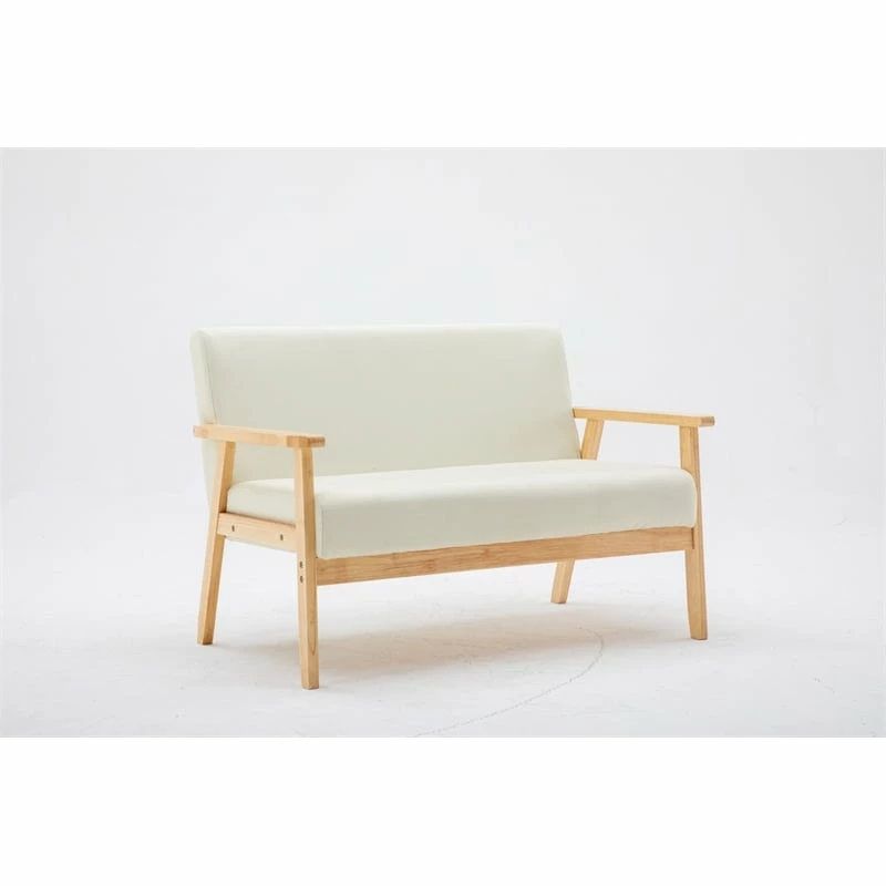 Best deal ๐ Lilola Home Bahamas Coffee Table Beige Linen Fabric Loveseat Chair Set ๐ 5 Best deal ๐ Lilola Home Bahamas Coffee Table Beige Linen Fabric Loveseat Chair Set ๐ - Image 3