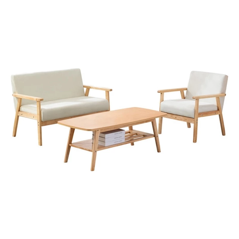 Best deal ๐ Lilola Home Bahamas Coffee Table Beige Linen Fabric Loveseat Chair Set ๐ 3 Best deal ๐ Lilola Home Bahamas Coffee Table Beige Linen Fabric Loveseat Chair Set ๐