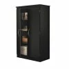 New βοΈ South Shore Park 2 Door Storage Cabinet In Solid Black Finish β 2 New βοΈ South Shore Park 2 Door Storage Cabinet In Solid Black Finish β -Living Room Sales Shop 359091 88 L