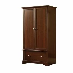 Budget ๐งจ Sauder Palladia Traditional Wooden Wardrobe Armoire In Cherry ๐ 11 Budget ๐งจ Sauder Palladia Traditional Wooden Wardrobe Armoire In Cherry ๐ -Living Room Sales Shop 385955 88 L