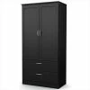 Cheap ๐ South Shore Acapella Wardrobe Armoire In Pure Black ๐ 1 Cheap ๐ South Shore Acapella Wardrobe Armoire In Pure Black ๐ -Living Room Sales Shop 433795 1 L