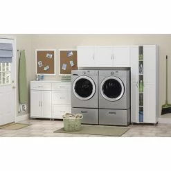 Promo 🥰 Ameriwood Home SystemBuild Kendall 24" Cabinet In White Aquaseal 💯 -Living Room Sales Shop 435589 7 L