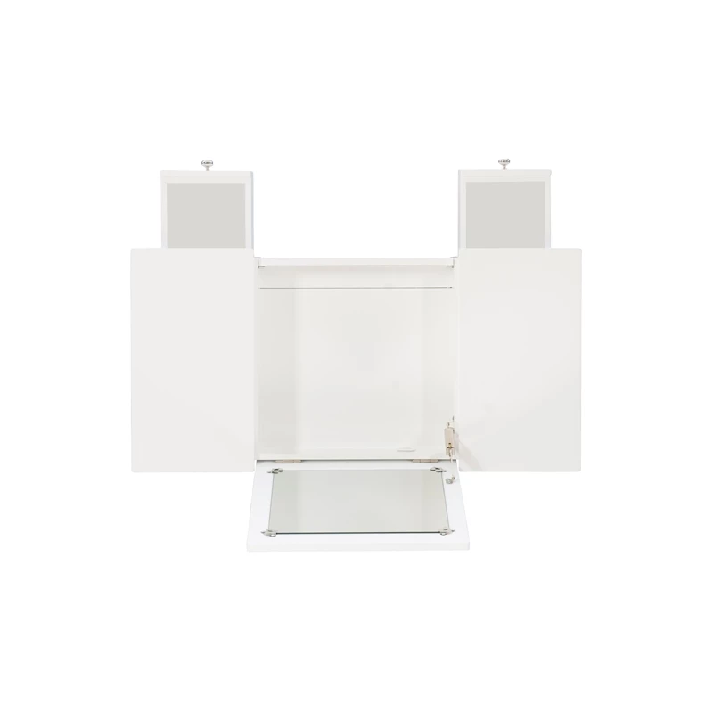 Budget π Linon Butterfly Wood Vanity And Stool In White π 15 Budget π Linon Butterfly Wood Vanity And Stool In White π - Image 13