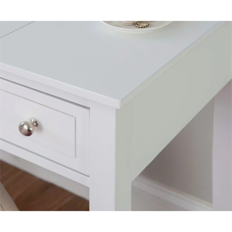 Budget π Linon Butterfly Wood Vanity And Stool In White π 22 Budget π Linon Butterfly Wood Vanity And Stool In White π - Image 20
