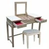 Coupon 🔥 International Concepts Home Accents Unfinished Vanity Table And Bench Set 🎉 2 Coupon 🔥 International Concepts Home Accents Unfinished Vanity Table And Bench Set 🎉 -Living Room Sales Shop 502427 L
