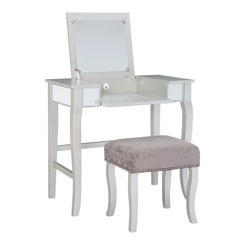 Top 10 โค๏ธ Linon Harper Wood Bedroom Vanity Set In Silver ๐ 10 Top 10 โค๏ธ Linon Harper Wood Bedroom Vanity Set In Silver ๐ - Image 8