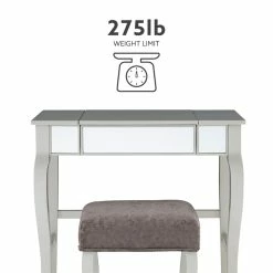 Top 10 โค๏ธ Linon Harper Wood Bedroom Vanity Set In Silver ๐ 41 Top 10 โค๏ธ Linon Harper Wood Bedroom Vanity Set In Silver ๐ -Living Room Sales Shop 638327 49 L
