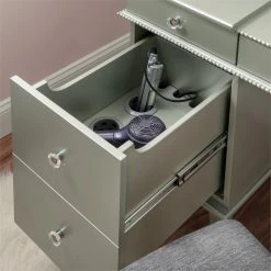 Cheapest π Linon Alexandria Wood Vanity Set In Silver π 53 Cheapest π Linon Alexandria Wood Vanity Set In Silver π -Living Room Sales Shop 638329 28 L